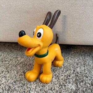 Vintage Disney Pluto Squeak Toy Working Walt Disney Productions Collectible